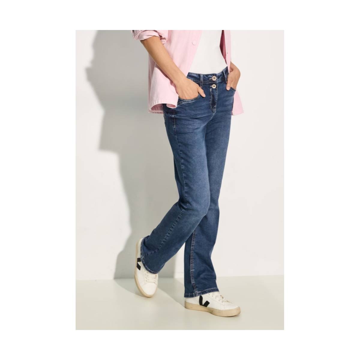 CECIL  broeken jeans -  model b377694 - Dameskleding broeken jeans