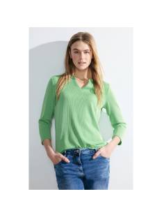 CECIL t-shirt CECIL  t shirts groen/color