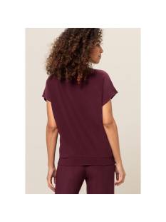 BIANCA  t shirts donker rood -  model 46015 - Dameskleding t shirts rood