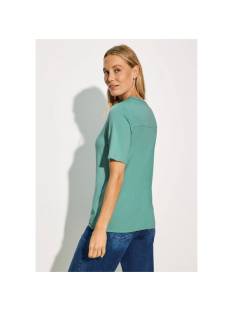 CECIL  t shirts mintgroen -  model b321771 - Dameskleding t shirts groen