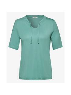 CECIL  t shirts mintgroen -  model b321771 - Dameskleding t shirts groen