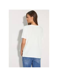 CECIL  t shirts ecru/multi -  model b321915 - Dameskleding t shirts ecru