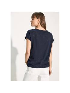 CECIL  t shirts donker blauw/multi -  model b321926 - Dameskleding t shirts blauw