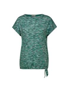 CECIL  t shirts groen/color -  model b321786 - Dameskleding t shirts groen