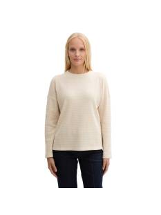 TOM TAILOR sweater pull dames TOM TAILOR  sweaters ecru/color