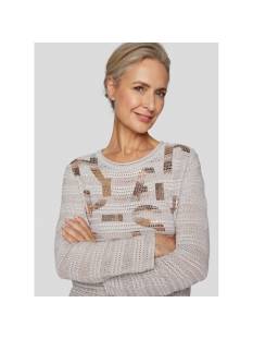 RABE  tricot pull's en gilets licht beige -  model 53-114601 - Dameskleding tricot pull's en gilets beige