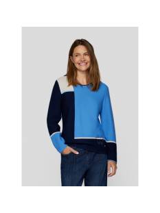 RABE  tricot pull's en gilets blauw -  model 53-124605 - Dameskleding tricot pull's en gilets blauw