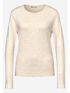 STREET ONE  tricot pull's en gilets licht beige -  model a302770 - Dameskleding tricot pull's en gilets beige