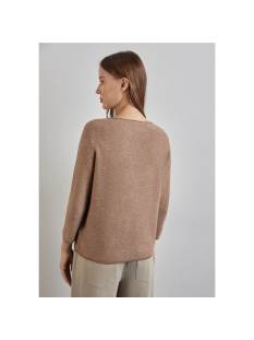 STREET ONE  tricot pull's en gilets donker beige/color -  model a302893 - Dameskleding tricot pull's en gilets beige