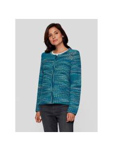 RABE  tricot pull's en gilets petrolgroen -  model 53-122526 - Dameskleding tricot pull's en gilets groen