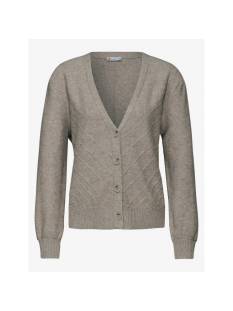 STREET ONE  tricot pull's en gilets licht beige/color -  model a253911 - Dameskleding tricot pull's en gilets beige