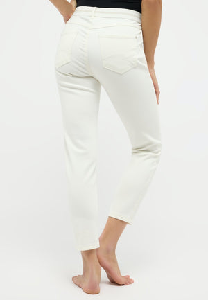 Jeansbroek Kort Ecru