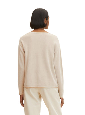 Tricot Pull L. Beige/color