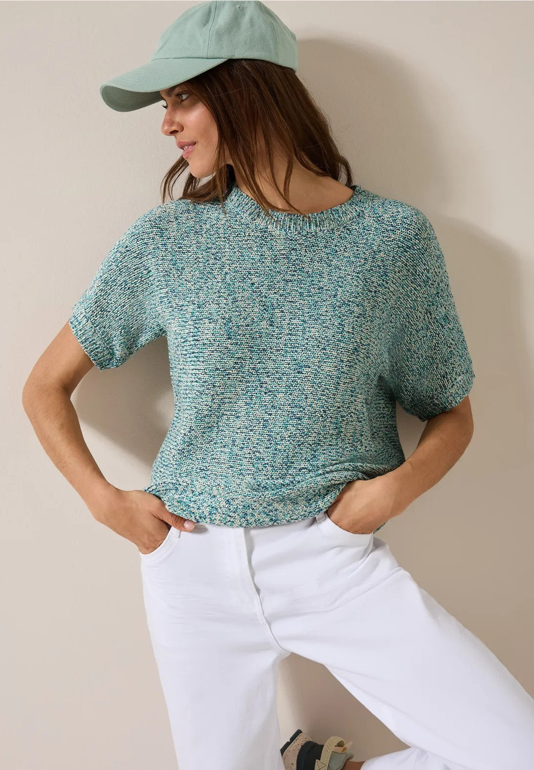 Tricot Pull Jade/multi