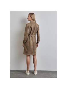 STREET ONE  kleedjes/jurken donker beige -  model a144195 - Dameskleding kleedjes/jurken beige