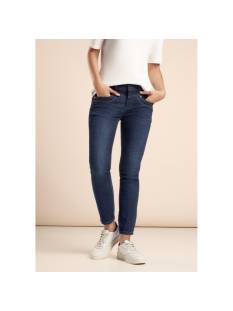 STREET ONE  broeken donkere jeans -  model a377775 - Dameskleding broeken jeans