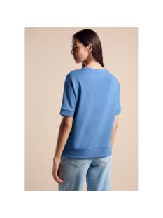 STREET ONE  t shirts blauw -  model a321940 - Dameskleding t shirts blauw