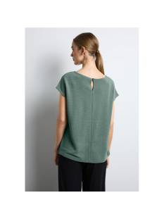 STREET ONE  t shirts mintgroen -  model a321951 - Dameskleding t shirts groen