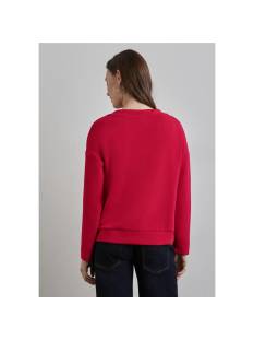 STREET ONE  t shirts rood -  model a322245 - Dameskleding t shirts rood