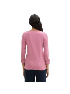 TOM TAILOR  t shirts donker roze/color -  model 1024036 - Dameskleding t shirts roze