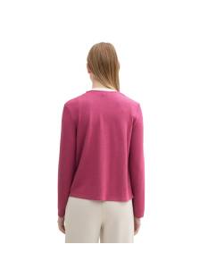 TOM TAILOR  t shirts donker roze/color -  model 1041290 - Dameskleding t shirts roze