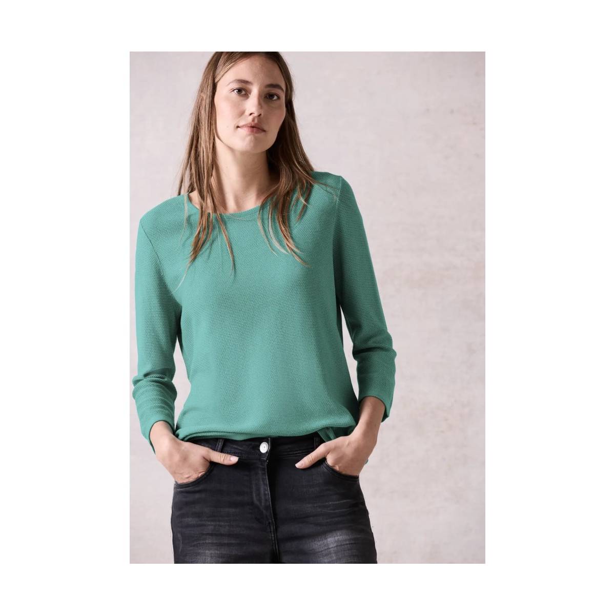 CECIL  tricot pull's en gilets mintgroen -  model b302720 - Dameskleding tricot pull's en gilets groen