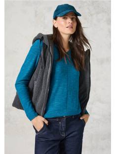 CECIL tricot pull  CECIL  tricot pull's en gilets petrolgroen/color