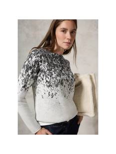 CECIL  tricot pull's en gilets ecru/multi