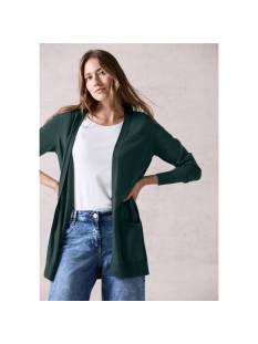 CECIL tricot gilet  CECIL  tricot pull's en gilets donker groen