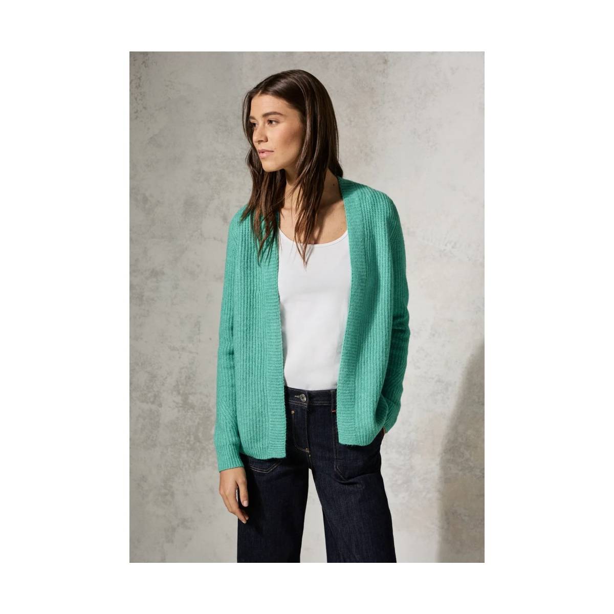 CECIL  tricot pull's en gilets licht groen/color -  model b253892 - Dameskleding tricot pull's en gilets groen