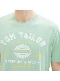 TOM TAILOR  t shirts licht groen -  model 1037735 - Herenkleding t shirts groen